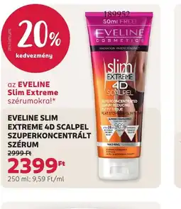 Rossmann EVELINE SLIM EXTREME SZÉRUM ajánlat