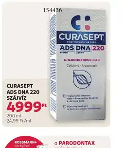 Rossmann CURASEPT ADS DNA 220 SZÁJVÍZ ajánlat