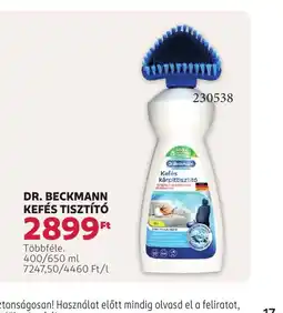 Rossmann DR. BECKMANN KEFÉS TISZTÍT ajánlat