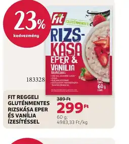 Rossmann FIT REGGELLI RIZSKÁSA ajánlat