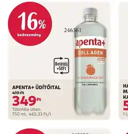 Rossmann APENTA+ ÜDÍTŐITAL ajánlat