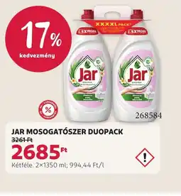 Rossmann JAR MOSOGATSZER DUOPACK ajánlat