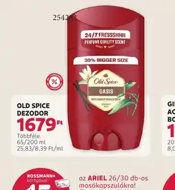 Rossmann OLD SPICE DEZODOR ajánlat