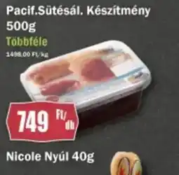 FullDiszkont Pacif.Sütésál. Készítmény ajánlat