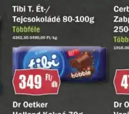 FullDiszkont Tibi Tejcsokoládé ajánlat