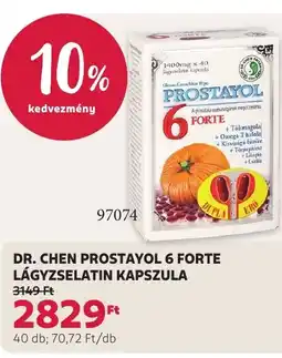 Rossmann DR. CHEN PROSTAYOL 6 FORTE LÁGYZSELATIN KAPSZULA ajánlat