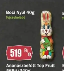 FullDiszkont Boci Nyúl tejcsokoládé ajánlat