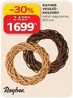 Auchan RAYHER VESSZŐ-KOSZORÚ ajánlat