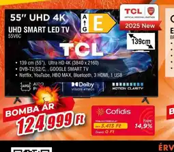 Expert TCL UHD SMART LED TV ajánlat