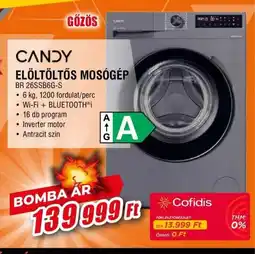 Expert CANDY ELÖLTÖLTŐS MOSGÉP ajánlat