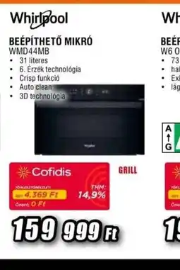 Expert Whirlpool BEÉP 1.99THETŐ MIKR ajánlat