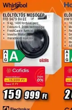 Expert Whirlpool ELÖLTÖLTŐS MOSGÉP ajánlat