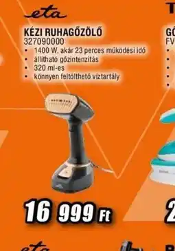 Expert ETA KÉZI RUHAGŐZÖLŐ ajánlat