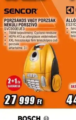 Expert SENCOR PORZSÁKOS PORSZÍV ajánlat