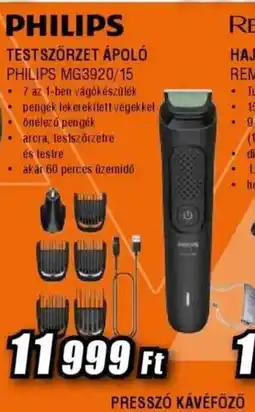 Expert PHILIPS TESTSZŐRZET ÁPOL ajánlat