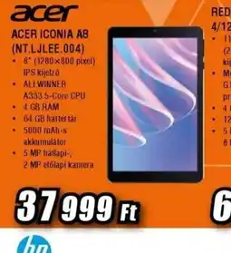 Expert ACER ICONIA A8 TABLET ajánlat