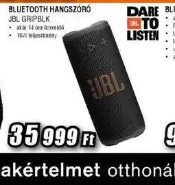 Expert JBL GRIPBLK BLUETOOTH HANGSZR ajánlat