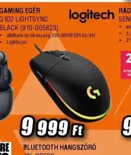 Expert LOGITECH G102 LIGHTSYNC EGÉR ajánlat