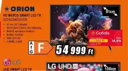 Expert ORION HD WEBOOS SMART LED TV ajánlat