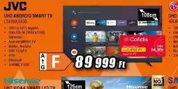 Expert JVC UHD ANDROID SMART TV ajánlat