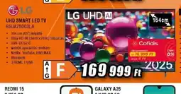 Expert LG UHD SMART LED TV 65UA75003LA ajánlat