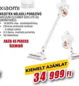 Expert xiaomi VEZETÉK NÉLKÜLI PORSZÍVÓ ajánlat