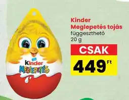 Spar KINDER MEGLEPETÉS TOJÁS ajánlat