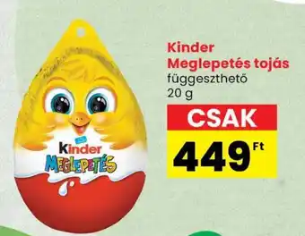 KINDER MEGLEPETÉS TOJÁS