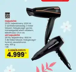 Interspar Hajszárító ajánlat