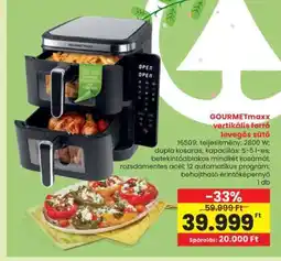Interspar GOURMETmaxx vertikális forró levegős sütő ajánlat