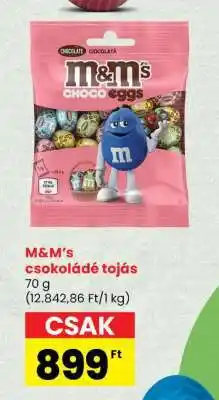Spar M&M's csokoládé tojás ajánlat