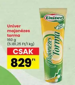 Spar Univer majonézes torma ajánlat