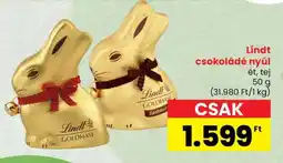 Spar Lindt Csokoládé Nyúl ajánlat