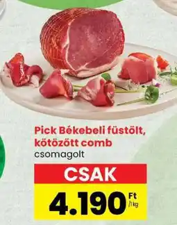 Spar PICK BÉKEBELI FÜSTÖLT KÖTÖZÖTT COMB ajánlat