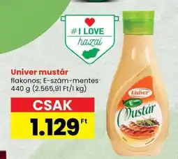 Spar UNIVER﻿﻿ Mustár ajánlat