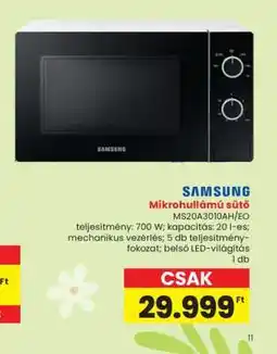 Interspar SAMSUNG Mikrohullámú sütő ajánlat