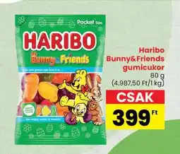 Spar HARIBO BUNNY&FRIENDS GUMICUKOR ajánlat