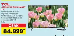 Interspar TCL 40S5K FHD QLED SMART TV ajánlat