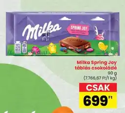 Spar Milka Spring Joy táblás csokoládé ajánlat