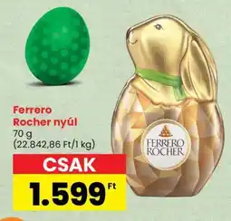 Spar Ferrero Rocher nyúl ajánlat