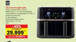 Interspar XXL forró levegős sütő ajánlat
