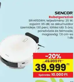 Interspar SENCOR ROBOTPORSZÍVÓ ajánlat