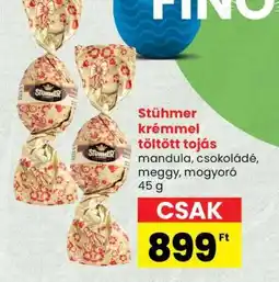 Spar Stühmer krémmel töltött tojás ajánlat