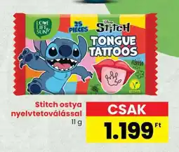 Spar Stitch ostya nyelvtetoválással ajánlat