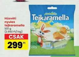 Spar Húsvéti nyulas tejkaramella ajánlat