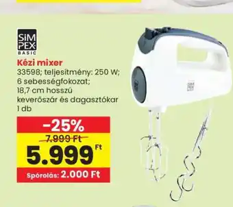 Interspar Kézi mixer ajánlat