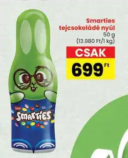 Spar SMARTIES TEJCSOKOLÁDÉ NYÚL ajánlat