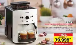 Interspar KRUPS Roma Espresso automata kávéfőző ajánlat