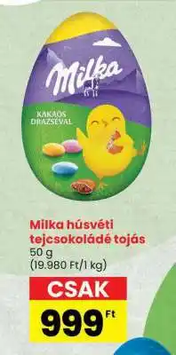 Spar Milka húsvéti tejcsokoládé-tojás ajánlat