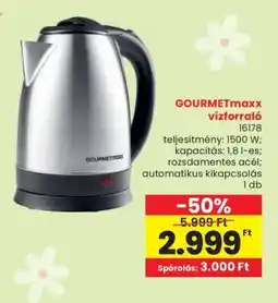 Interspar GOURMETMAXX Vízforraló ajánlat